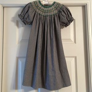 Rosalina Collection Toddler Girl Smocked Embroidered Dress 3T